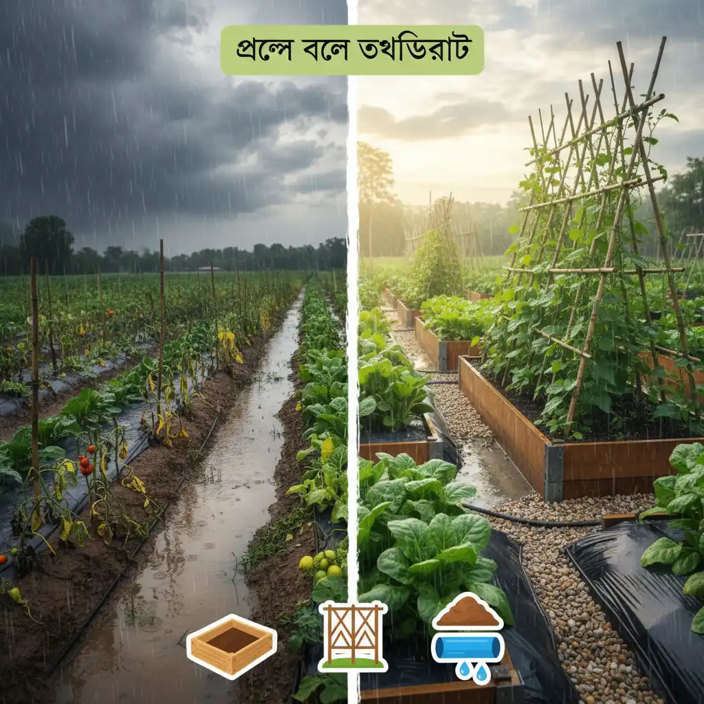 বর্ষা মৌসুমে সবজি চাষের জন্য সেরা ৫টি টিপস